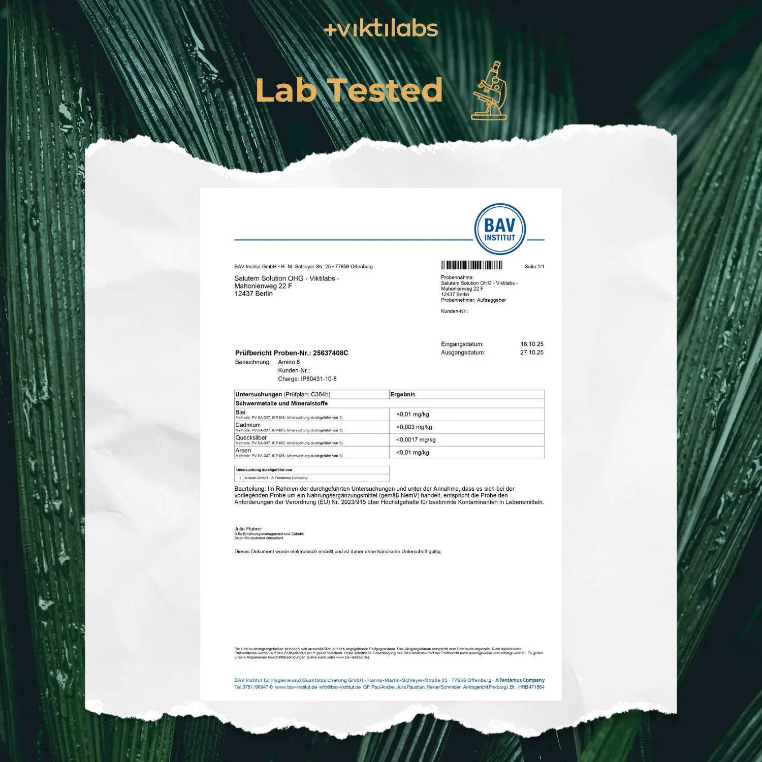 Amino 8: Perfekte Kombination aller essentiellen Aminosäuren nach  Prof. Dr. Lucà-Moretti - Image 23