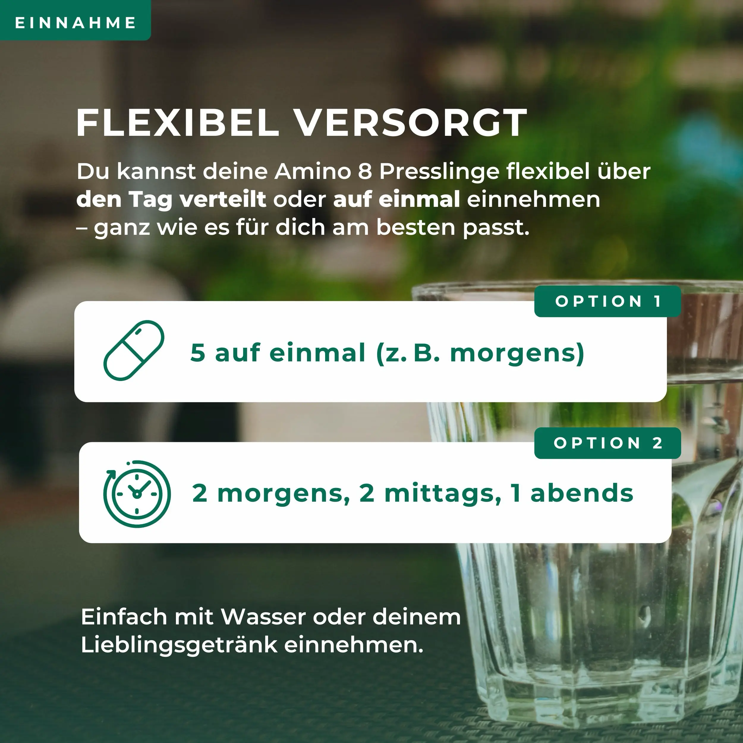 Amino 8: Perfekte Kombination aller essentiellen Aminosäuren nach  Prof. Dr. Lucà-Moretti - Image 4