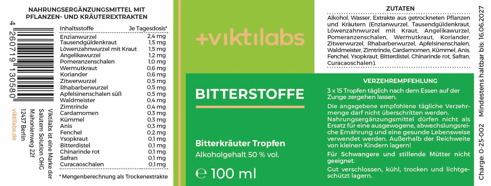 Bitterstoffe Tropfen: Aus Pflanzen- und Kräuterextrakten - Image 6