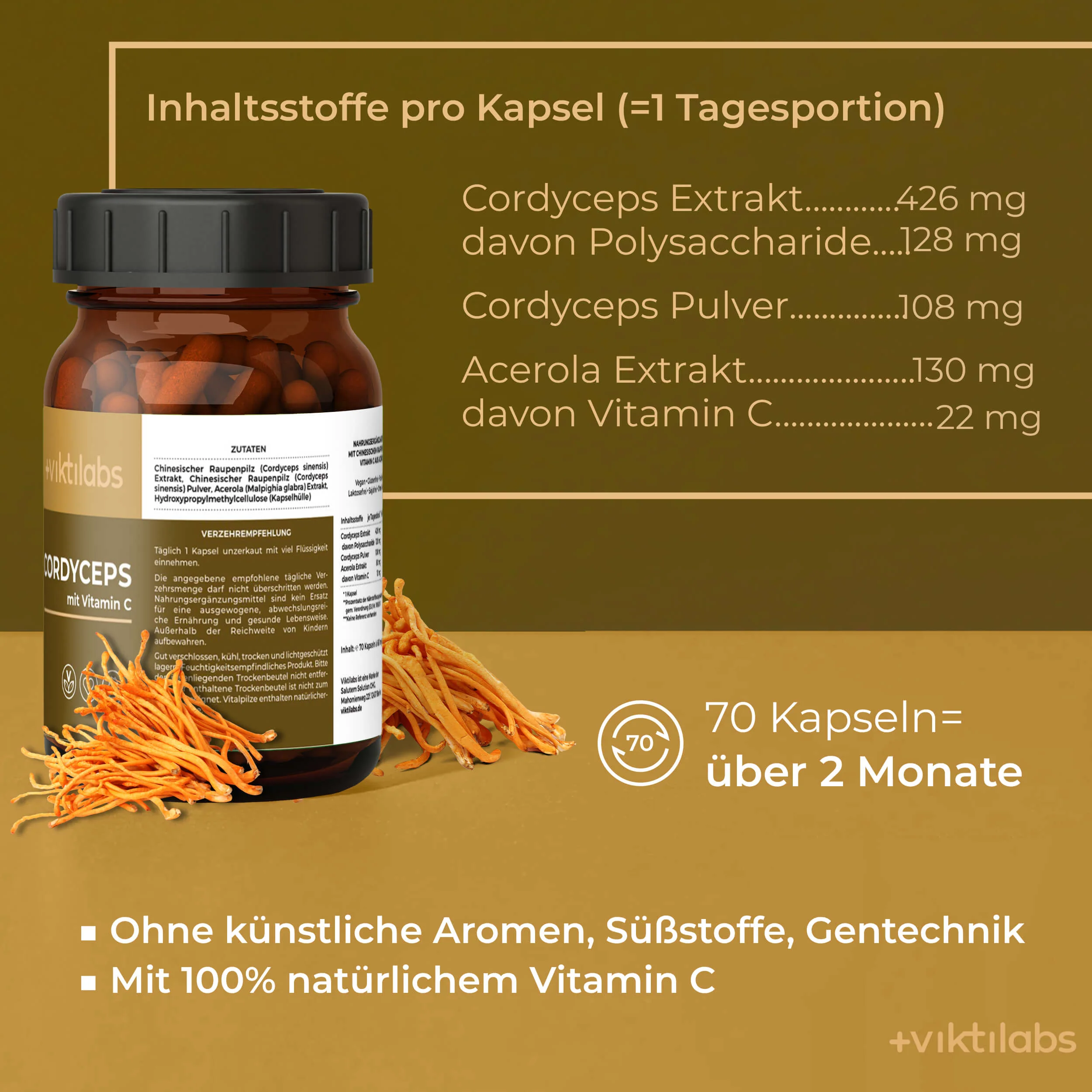 Premium Cordyceps: Vitalpilz mit Vitamin C - Image 5