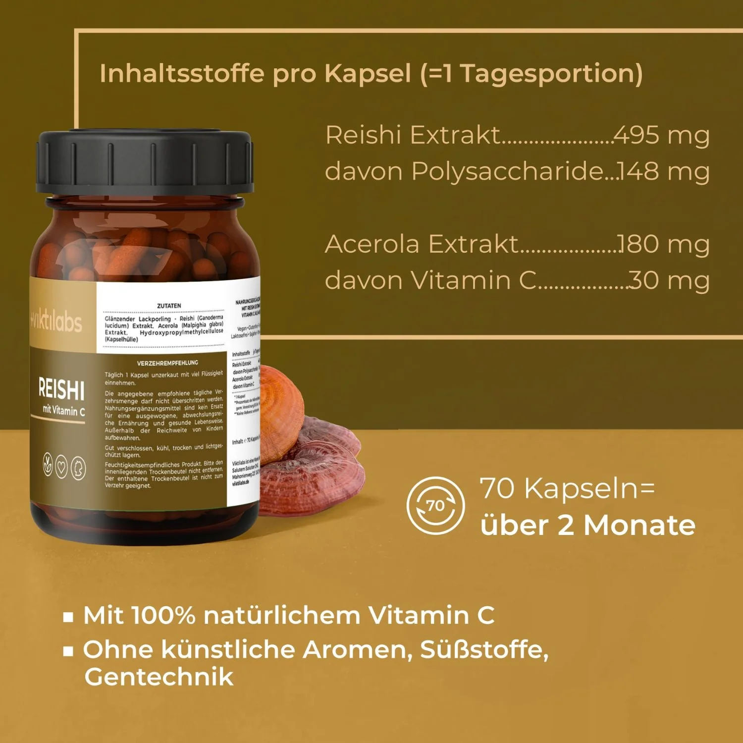 Premium Reishi: Vitalpilz mit 100% natürlichem Vitamin C - Image 5